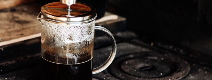 French Press on Coil Stove